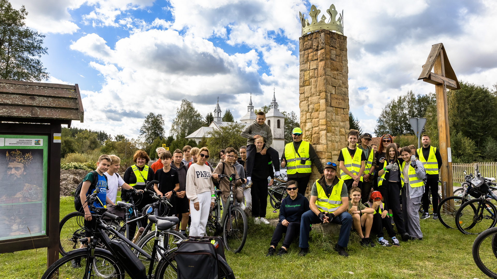 9Relacja z rajdu rowerowego Szlakiem Królewskich Łowów w PPK. fot. Damian Kuzdak.jpg