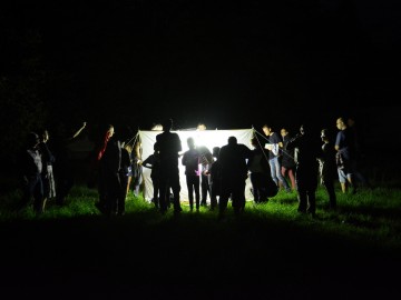 Relacja z nocnego świecenia w Nieborowie, K.Pira