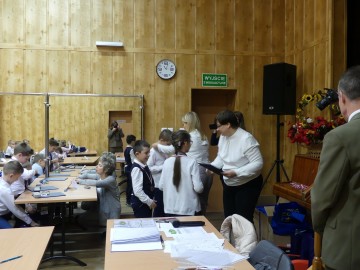 V Gminna Olimpiada Wiedzy Ekologiczno-Przyrodniczej Stryków 2019, fot. M. Majda