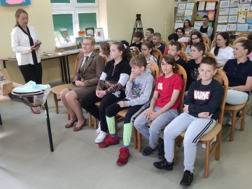 Otwarcie projektu Owocowe łódzkie w Sieradzu, <p>K. Kierniakiewicz</p>